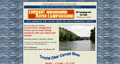 Desktop Screenshot of currentriveroutfitters.net